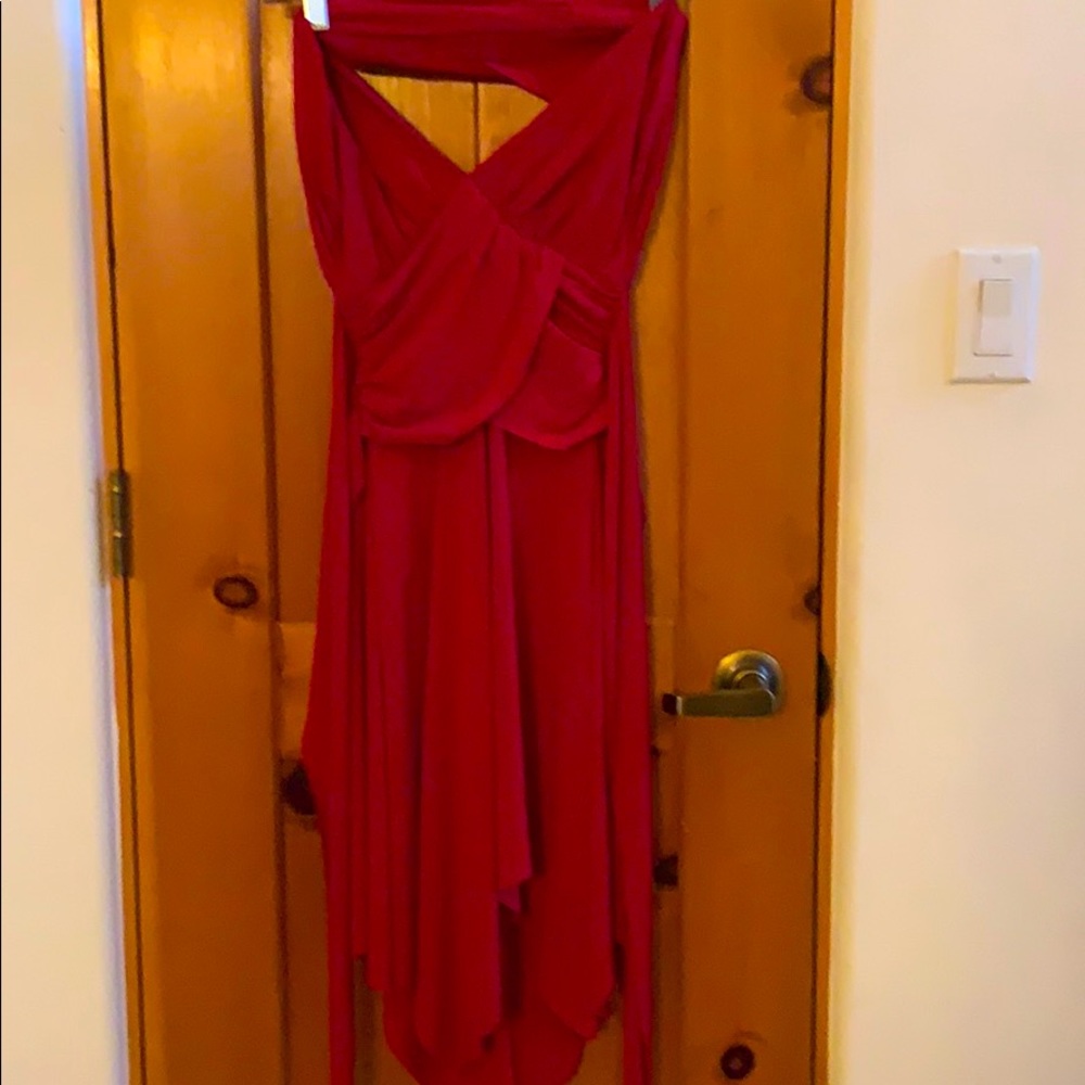 Red dress